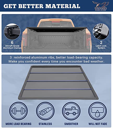 Soft Roll-Up Tonneau Cover for 2022-2024 Ford Maverick