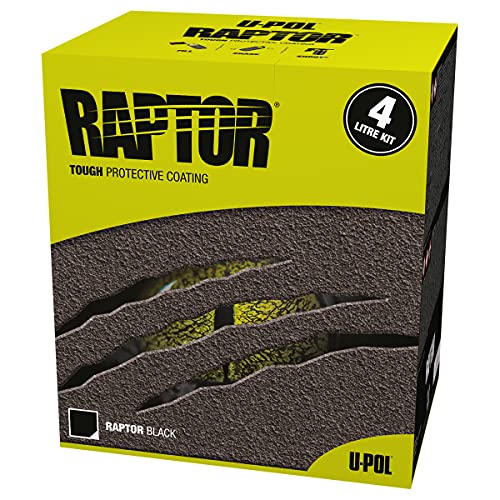 Raptor Black Spray Truck Bed Liner - 1 Gallon