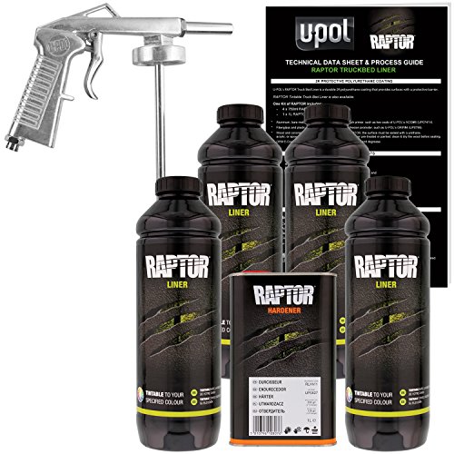 4L U-POL Raptor Tintable Spray-On Bed Liner Kit