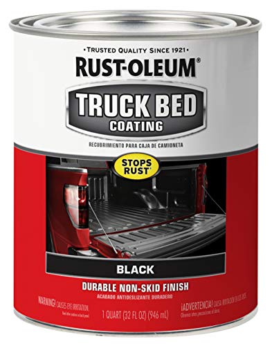 Rust-Oleum Automotive Truck Bed Coating, Black Quart