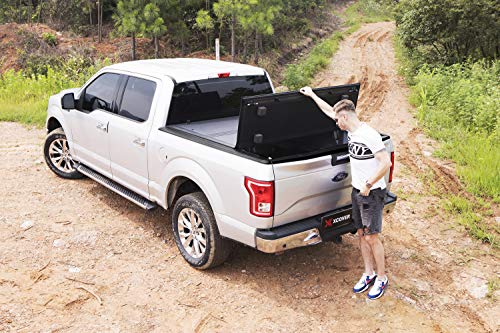 Xcover Low Profile Hard Folding Tonneau for Chevy/GMC