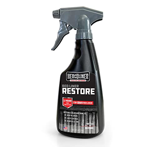 Herculiner Bed Liner & Trim Restorer, 16 oz