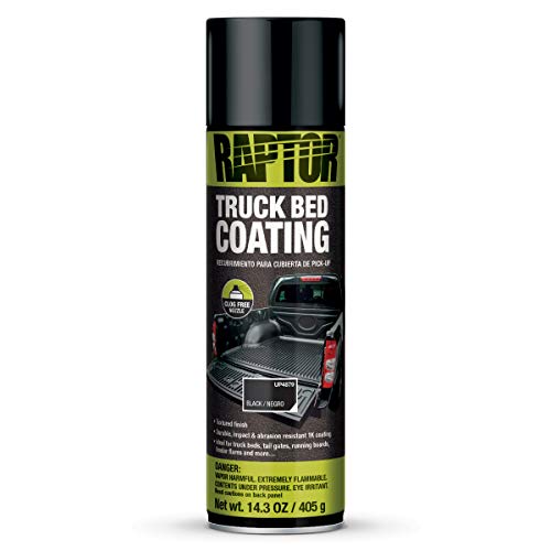 Black RAPTOR UP4879 1K Bedliner for Trucks