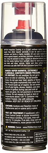 Black Raptor Bedliner Aerosol Spray - 13.02 Oz
