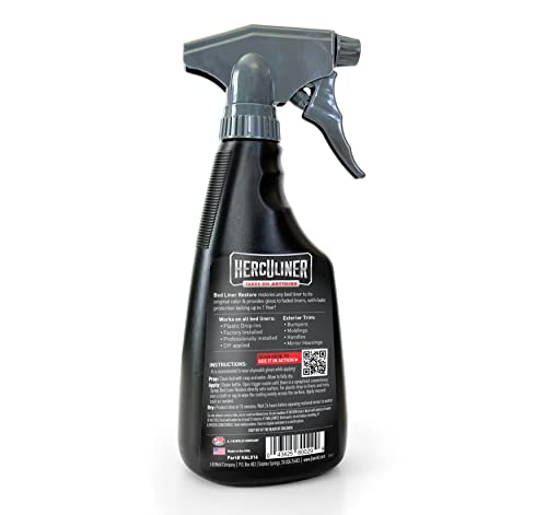 Herculiner Bed Liner & Trim Restorer, 16 oz