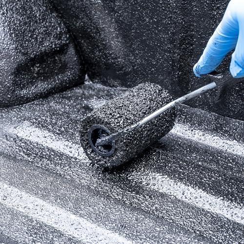 Black J-B Weld HERCULINER Truck Bed Liner, 1qt