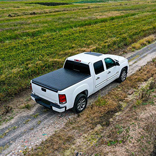 Soft Roll Up Tonneau Cover for Chevy Silverado/Sierra