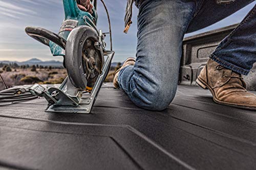 Husky Liners — Heavy Duty Bed Mat | Fits 2019 - 2024 Ram 1500 without RamBox (67.4 Bed) Black | 16000