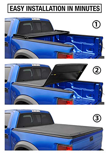 Tyger Auto T3 Soft Tri-fold Tonneau Cover - Honda Ridgeline