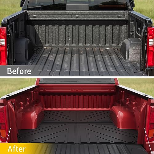 Truck Bed Mat for 19-24 Chevy Silverado