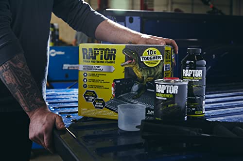 Raptor Black Spray Truck Bed Liner - 1 Gallon
