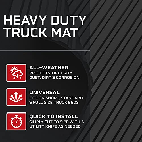 BDK M330 Heavy-Duty Truck Bed Rubber Cargo Liner