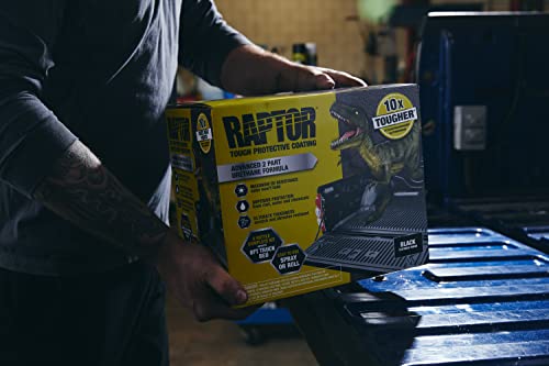 Raptor Black Spray Truck Bed Liner - 1 Gallon