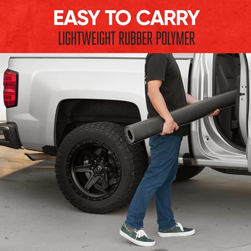 Motor Trend All Weather Rubber Truck Bed Mat