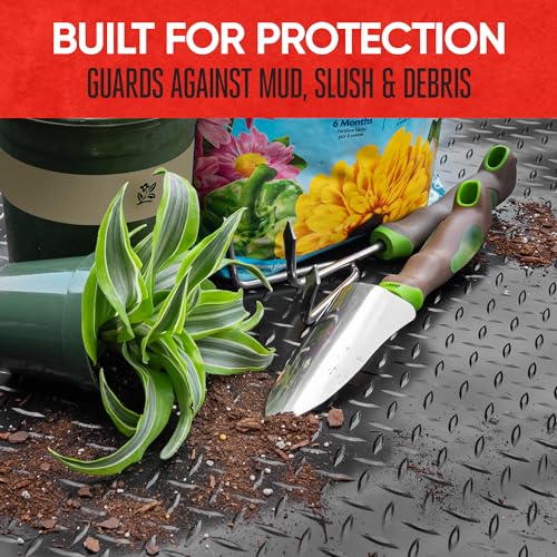 Motor Trend All Weather Rubber Truck Bed Mat