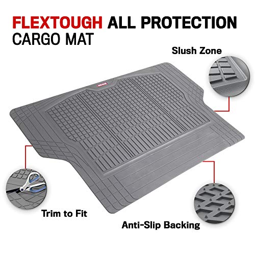 Motor Trend FlexTough Rear Cargo Mat - Gray