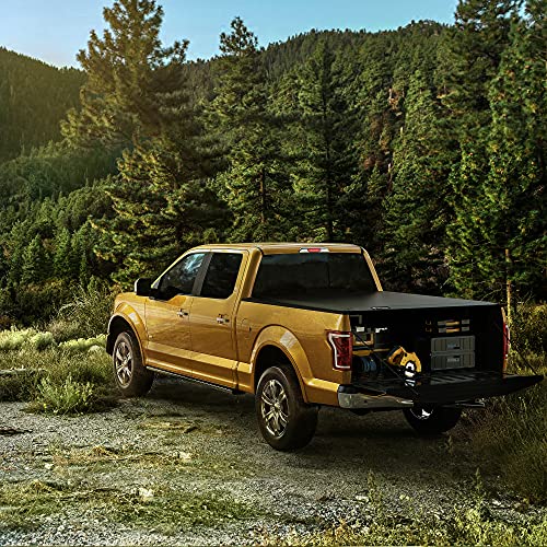 YITAMOTOR Soft Roll Up Tonneau Cover - Chevy Silverado/GMC Sierra 1500