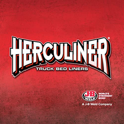 HERCULINER HCL1B8 Black Roll-on Bed Liner Kit 1 Gal