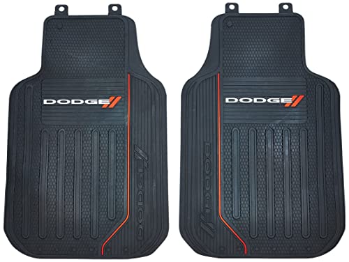 Plasticolor Elite 'Dodge' Black automotive floor mat set