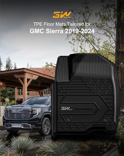 Chevy Silverado/GMC Sierra TPE All Weather Floor Mats