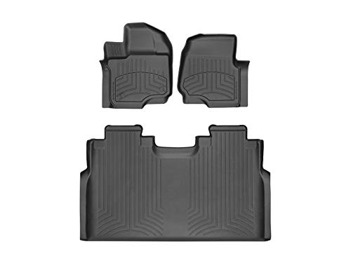 WeatherTech FloorLiner HP Mats for Ford F-150 - Black
