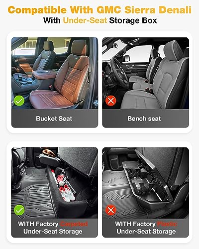 Chevy Silverado/GMC Sierra TPE All Weather Floor Mats