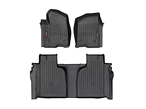 Custom Fit FloorLiners for Silverado & Sierra Trucks, Black