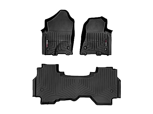 WeatherTech Custom Fit FloorLiners for Ram Truck 1500 - Black