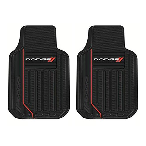 Plasticolor Elite 'Dodge' Black automotive floor mat set
