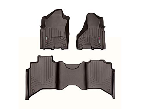 WeatherTech Custom Fit FloorLiners for Ram Trucks- Cocoa