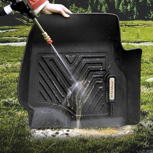 YITAMOTOR Floor Mats for Chevy Silverado Crew Cab