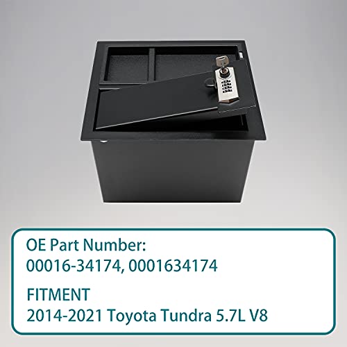 Toyota Tundra Center Console Gun Safe Box Set