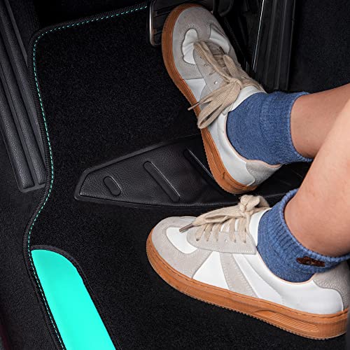 Teal Truck Floor Mats, Set of 4 pcs, Women's Style