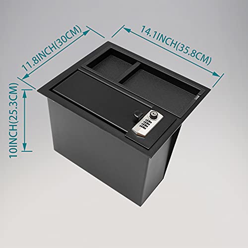 Toyota Tundra Center Console Gun Safe Box Set