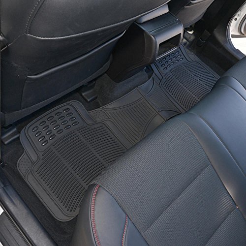 Rugged Ridged Rubber Rear Floor Mats for Trucks & SUVs