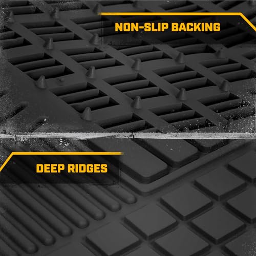Cat® DuraShield XL All-Weather Rubber Truck Floor Mats