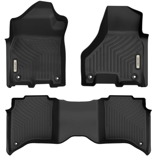 OEDRO Floor Mats for 2019-2024 Ram 2500/3500 Crew Cab