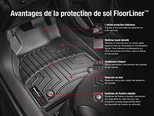 WeatherTech Custom Fit FloorLiners Toyota Tacoma - Black
