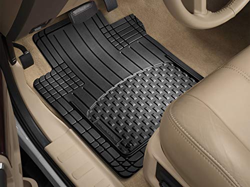 Black 4-Piece Set Universal Truck Floor Mats