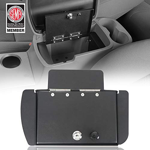Hooke Road Tacoma Center Console Lockbox with Extra Storage