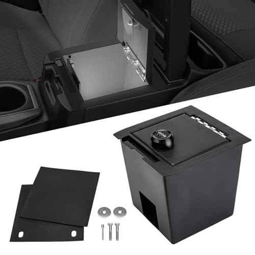 3mirrors Center Console Gun Safe for 2016-2023 Toyota Tacoma