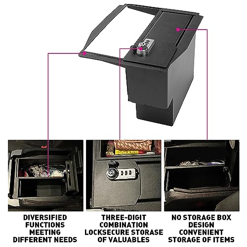 Console Safe Storage Box for Ford F150/F250/F350 Raptors