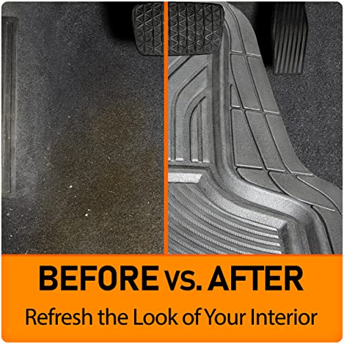 Armor All® 4-Piece All-Season Grey Floor Mats: Custom Fit, All-Weather Protection