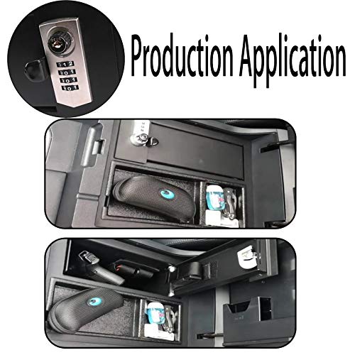 Toyota Tundra Center Console Gun Safe Vault Combo