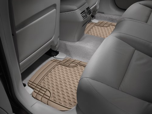 Black 4-Piece Set Universal Truck Floor Mats