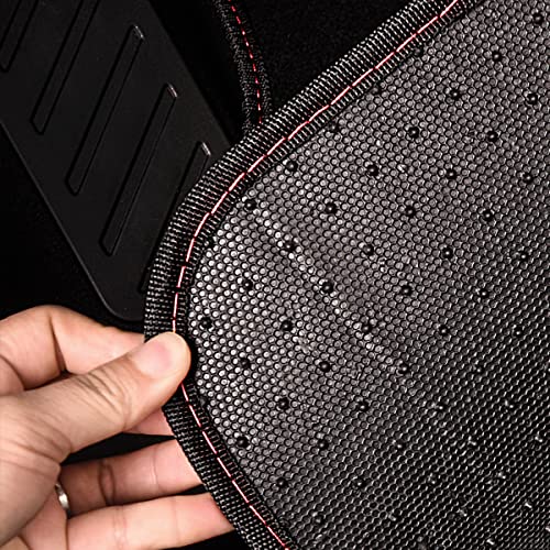 Rainbow Waterproof Faux Leather Car Floor Mats Set