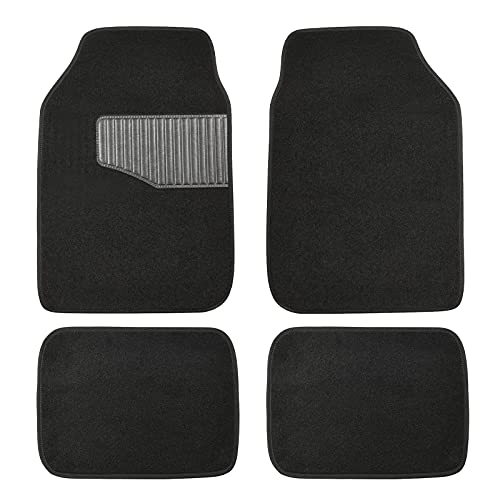 Universal Fit Black Carpet Floor Mats for Car SUV