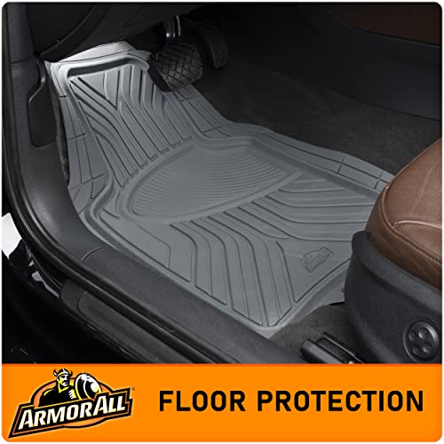 Armor All® 4-Piece All-Season Grey Floor Mats: Custom Fit, All-Weather Protection