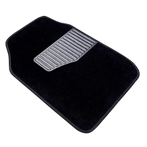 Universal Fit Black Carpet Floor Mats for Car SUV