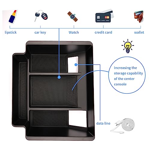 2023-2024 Chevy Silverado 1500 Console Armrest Organizer